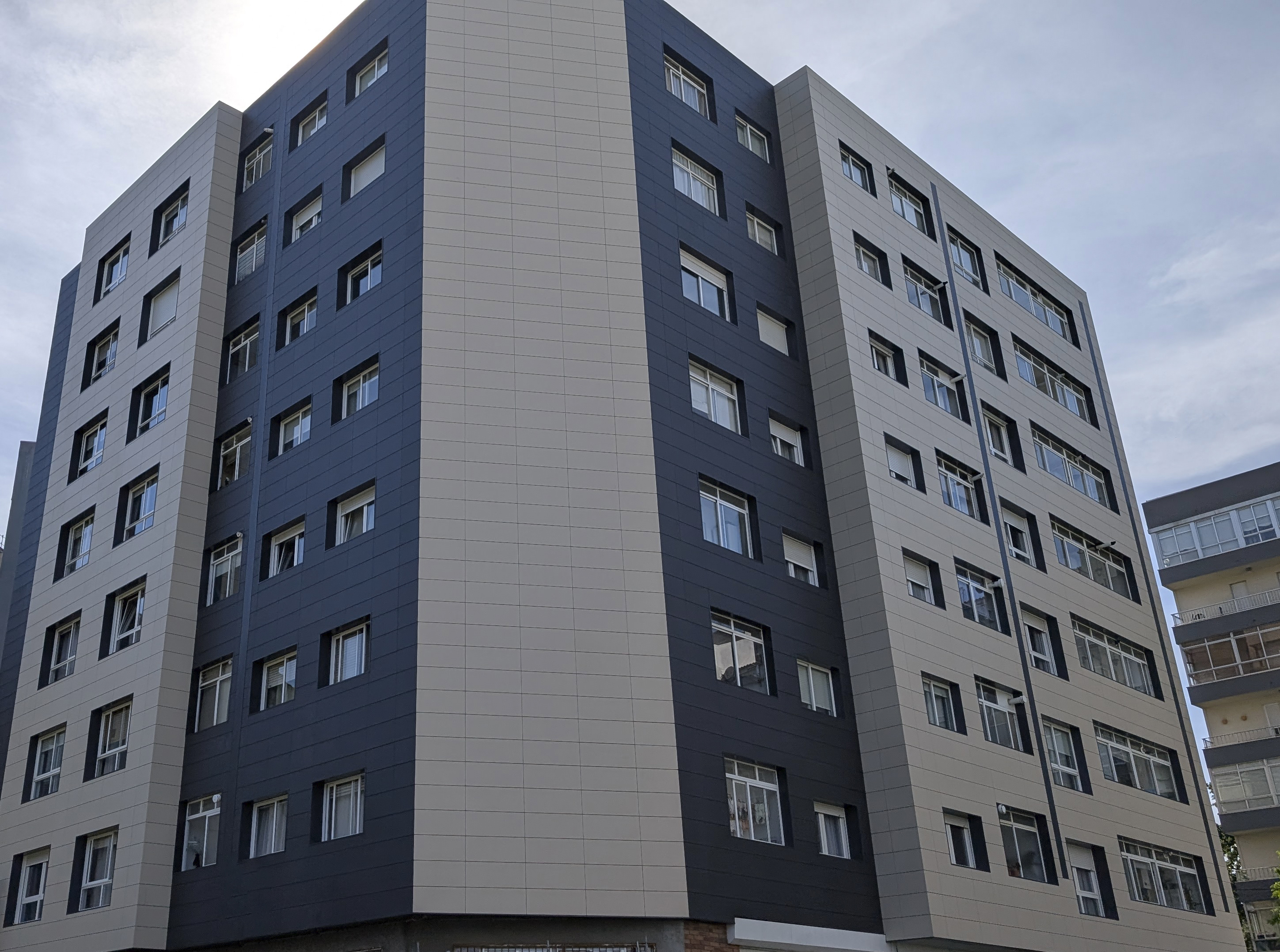 Fachada ventilada cerámica